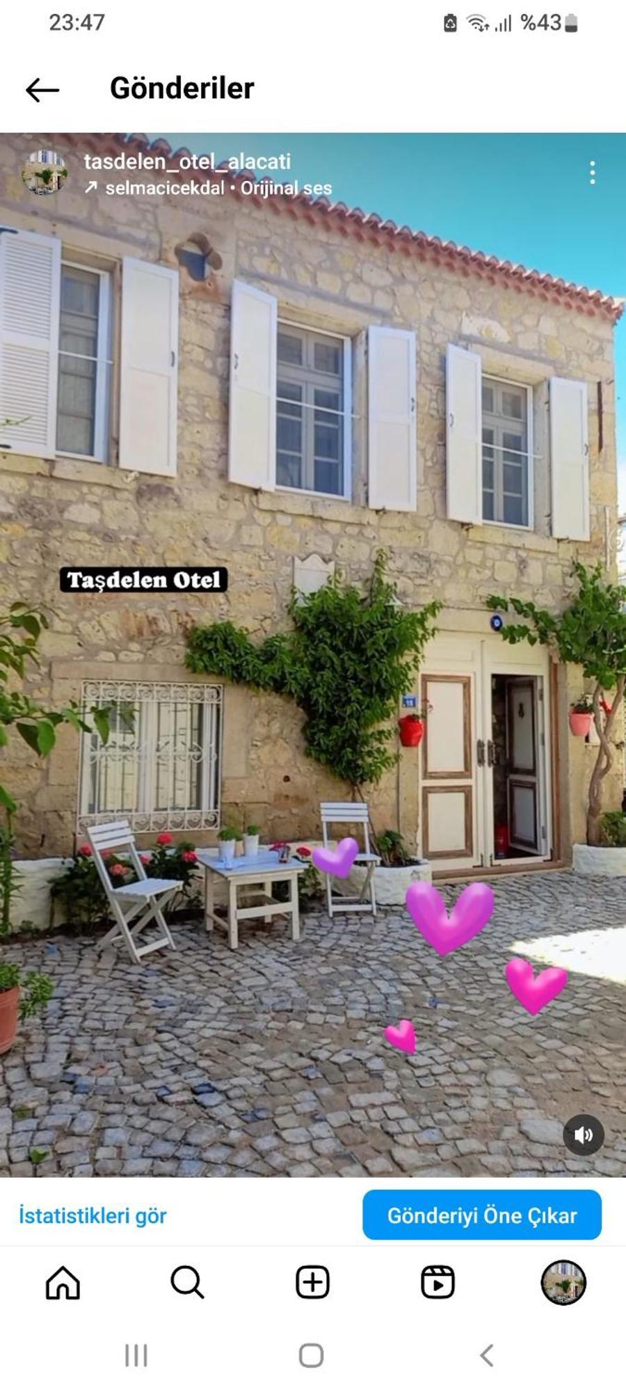 Tasdelen Hotel Alaçatı Luaran gambar